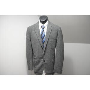 VTG Steins Tweed American Made Wool Blazer Sports Jacket Mens Sz 42 Long